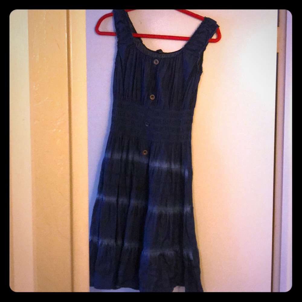 Denim dress!
